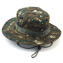 Load image into Gallery viewer, Military Camouflage Boonie Hat Men Women High Quality Outdor Cap Bucket Hats Hunting Fishing Army