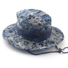 Load image into Gallery viewer, Military Camouflage Boonie Hat Men Women High Quality Outdor Cap Bucket Hats Hunting Fishing Army