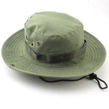 Load image into Gallery viewer, Military Camouflage Boonie Hat Men Women High Quality Outdor Cap Bucket Hats Hunting Fishing Army