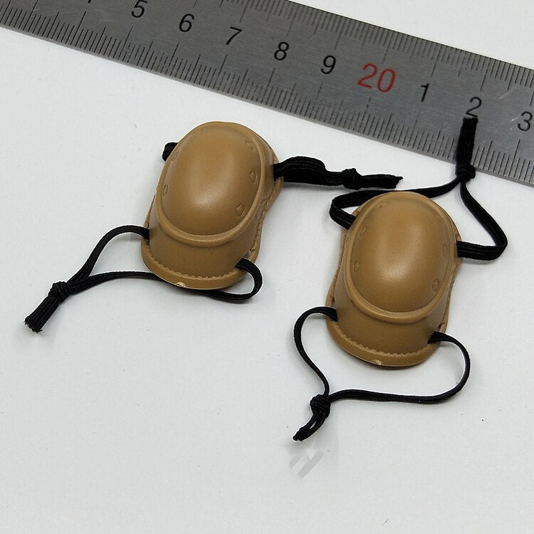 1/6 Scale Sand SWAT Knee Pad Knee Protector Models