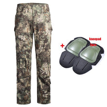 Load image into Gallery viewer, Tactical Camo Pants Men Military Combat Army Soldier SWAT Train