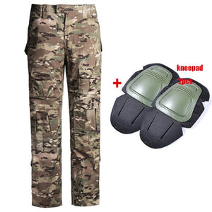 Tactical Camo Pants Men Military Combat Army Soldier SWAT Train