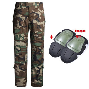 Tactical Camo Pants Men Military Combat Army Soldier SWAT Train