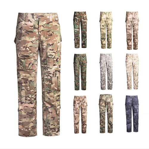 New Outdoor Tactical Pants Mens Military Trousers Special Forces Army Soldiers Camouflage Clothes