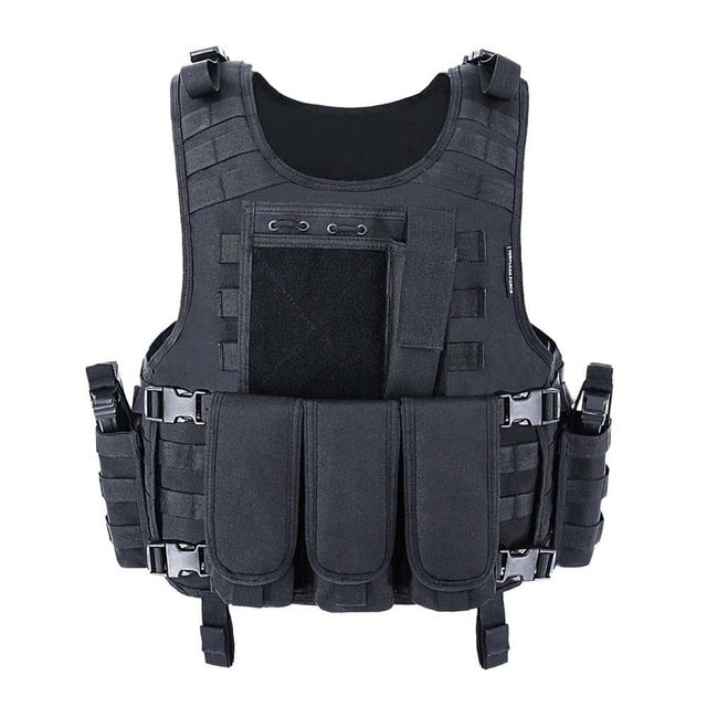 Tactical Vest Plate Carrier Swat  Military Army Armor Police Vest