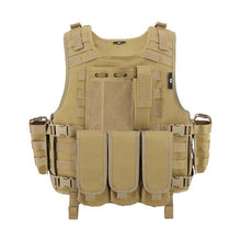 Load image into Gallery viewer, Tactical Vest Plate Carrier Swat  Military Army Armor Police Vest