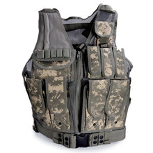 Load image into Gallery viewer, Airsoft Military Tactical Vest Molle Police Body Armor Plate Carrier Swat Army