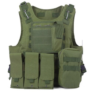 Tactical Vests Military Airsoft SWAT Field Battle Airsoft Molle Combat Assault Plate Carrier Vest Hunting Vest Camouflage Black