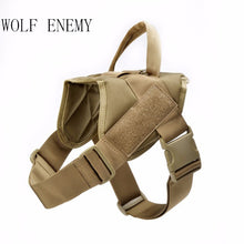 Load image into Gallery viewer, Military Tactical Dog Training Vest Molle Compact Vest Harness Dog Clothes Load Bearing Harness SWAT Dog Pet Jacket