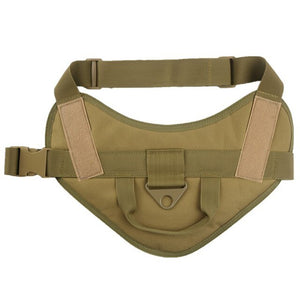 Military Tactical Dog Training Vest Molle Compact Vest Harness Dog Clothes Load Bearing Harness SWAT Dog Pet Jacket