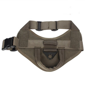 Military Tactical Dog Training Vest Molle Compact Vest Harness Dog Clothes Load Bearing Harness SWAT Dog Pet Jacket