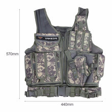 Load image into Gallery viewer, Police Tactical Vest Outdoor Military Body Armor Wear Army Vest Camouflage/Army Green