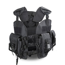 Load image into Gallery viewer, Tactical Vest Waistcoat Combat Swat Water Bag Shooting Assault Vest Military Enthusiast CS Survival Protection Vest