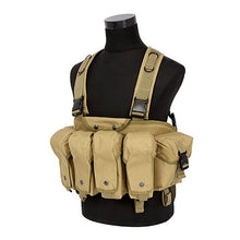 Load image into Gallery viewer, Camouflage Tactical Vest Airsoft Ammo Chest Rig