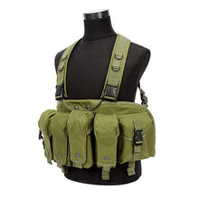 Load image into Gallery viewer, Camouflage Tactical Vest Airsoft Ammo Chest Rig