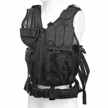 Load image into Gallery viewer, Tactical Military Swat Assault Shooting Hunting Vest with Holster