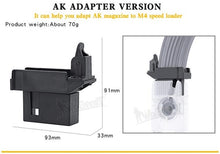 Load image into Gallery viewer, Tactical M4 Speed Loader Inventory AK Vector Adapter for AK G36 MP5 Holster Magazine Accessories