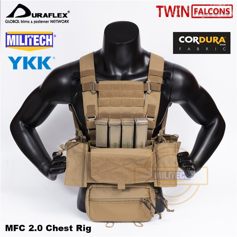 TW MFC2.0 CQC RRV MOLLE New MK3 Chest Rig Military Combat Assault Tactical Vest