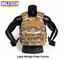 Load image into Gallery viewer, MILITECH Light Weight Plate Carrier Multi Purpose Camo Military Combat Assault Tactical Vest Police Body Armor Plate Carrier