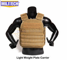 Load image into Gallery viewer, MILITECH Light Weight Plate Carrier Multi Purpose Camo Military Combat Assault Tactical Vest Police Body Armor Plate Carrier