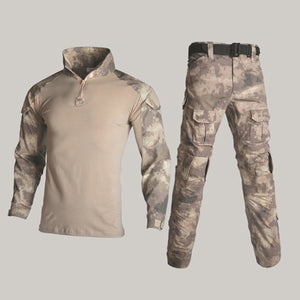 Army Military Uniform Tactical G3 BDU Camouflage Combat Set Airsoft War Game Shirts Pants Military