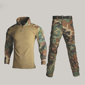 Army Military Uniform Tactical G3 BDU Camouflage Combat Set Airsoft War Game Shirts Pants Military