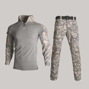 Army Military Uniform Tactical G3 BDU Camouflage Combat Set Airsoft War Game Shirts Pants Military