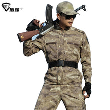 Load image into Gallery viewer, Uniforme Militar Tactical Military Uniforms Combat Ruins Camouflage Men Tactico Military Clothing