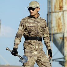 Load image into Gallery viewer, Uniforme Militar Tactical Military Uniforms Combat Ruins Camouflage Men Tactico Military Clothing