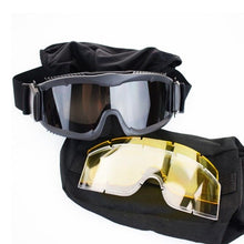 Load image into Gallery viewer, New Style Windproof Cycling Eyewear Anti-fog Tactical Safety Goggles