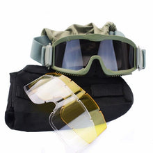 Load image into Gallery viewer, New Style Windproof Cycling Eyewear Anti-fog Tactical Safety Goggles