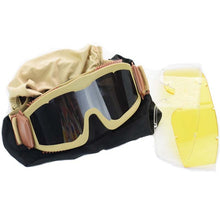 Load image into Gallery viewer, New Style Windproof Cycling Eyewear Anti-fog Tactical Safety Goggles